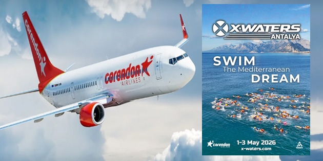 Corendon Airlines X-WATERS Antalya’ya Desteğini Sürdürüyor